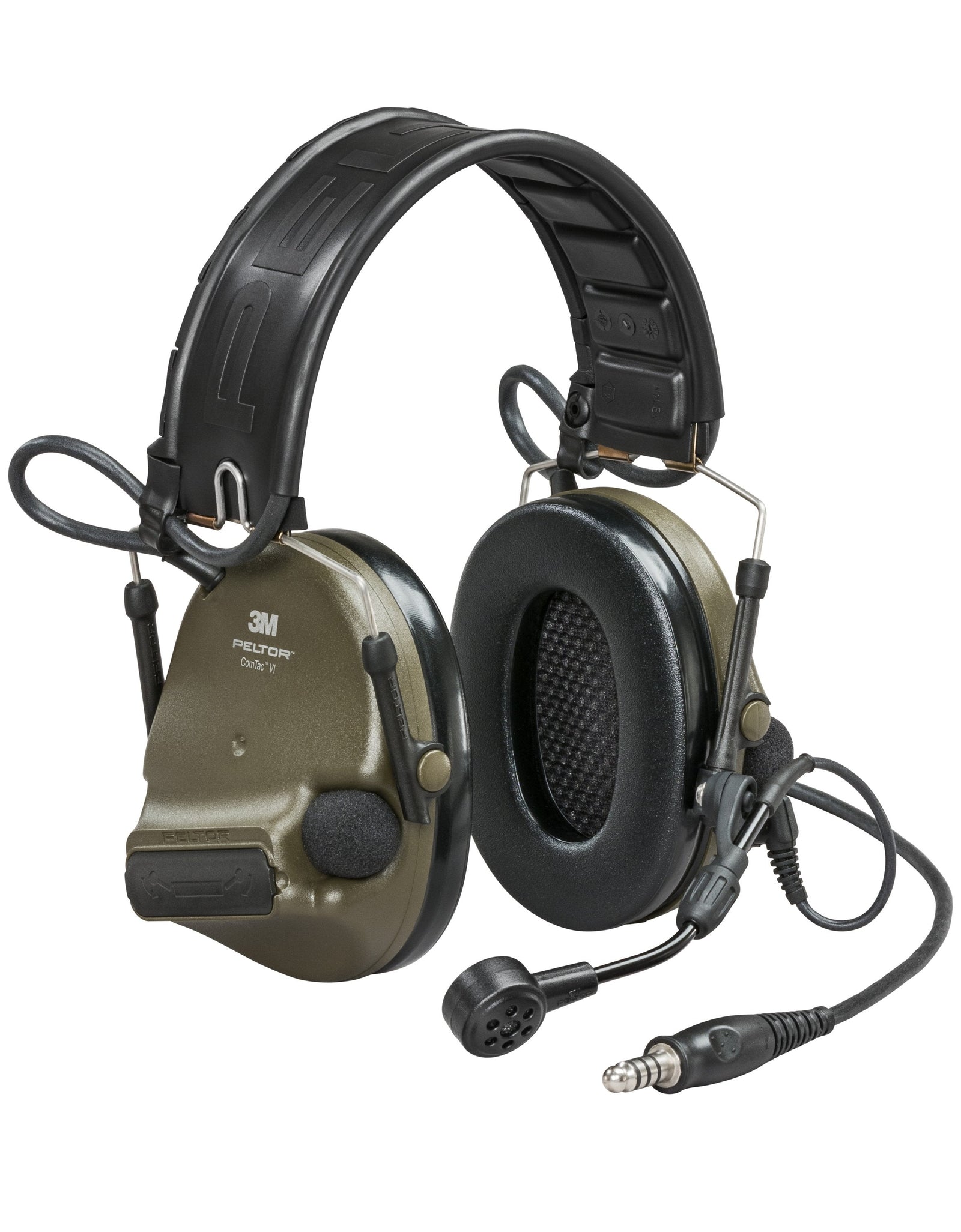 Peltor ComTac VI | NIB w/ All Colors & Models | Gel Earcups & ARC Mounts Included
