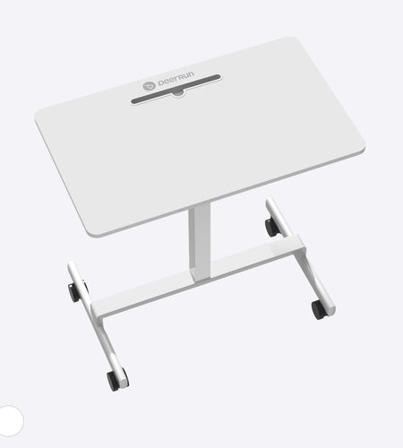 DeerRun® Adjustable Standing Desk - 31.5''L *18.9''W Large Rolling Laptop Desk for Treadmills