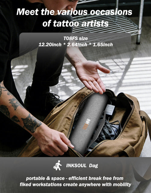 Load image into Gallery viewer, INKSOUL® T08FS Wireless Tattoo Transfer Stencil Printer-Can print shadows
