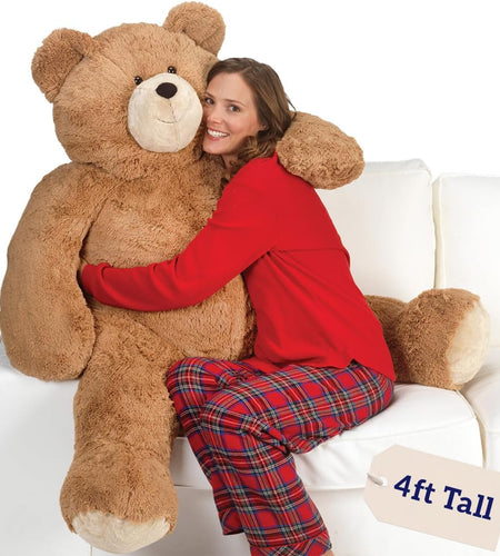 Giant Teddy Bear - Big Teddy Bear, 4 Foot, 48", 4 FT