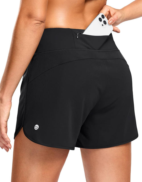 Load image into Gallery viewer, Women'S Running Shorts with Mesh Liner 3" Workout Athletic Shorts for Women with Phone Pockets
