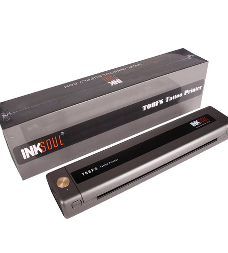 INKSOUL® T08FS Wireless Tattoo Transfer Stencil Printer-Can print shadows