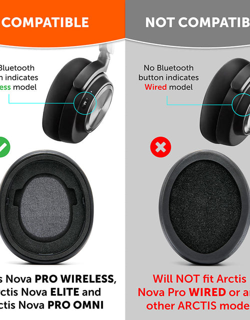 Load image into Gallery viewer, Arctis Nova Pro Wireless, Nova Elite &amp; Nova Pro Omni Earpads - WC FreeZe Cooling Gel
