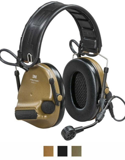 Load image into Gallery viewer, Peltor ComTac VI | NIB w/ All Colors &amp; Models | Gel Earcups &amp; ARC Mounts Included
