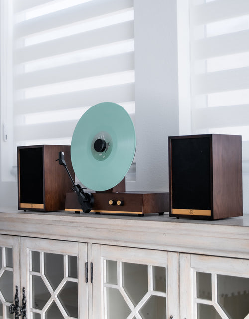 Load image into Gallery viewer, Fuse Audio GLD Vertical Vinyl Record Player
