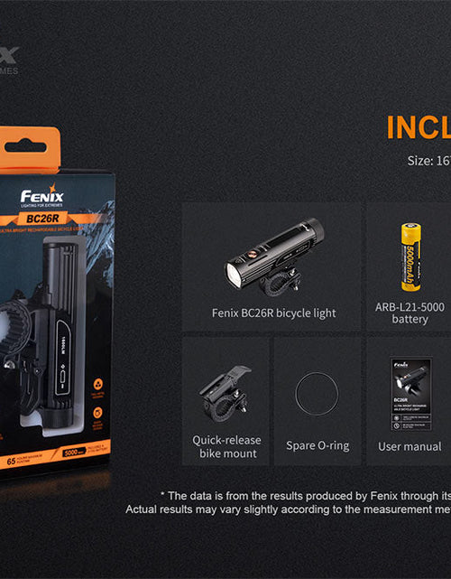 Load image into Gallery viewer, Fenix BC26R LED Bike Light
