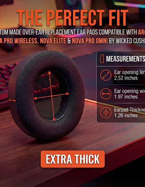 Load image into Gallery viewer, Arctis Nova Pro Wireless, Nova Elite &amp; Nova Pro Omni Earpads - WC FreeZe Cooling Gel
