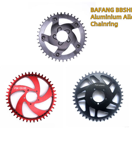 2023 Hot Sale New Design 42T/44T Aluminium Alloy Chainring for Banfang Bbshd Mid Drive Motor Kit