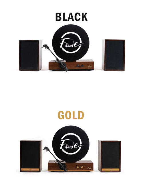 Load image into Gallery viewer, Fuse Audio GLD Vertical Vinyl Record Player
