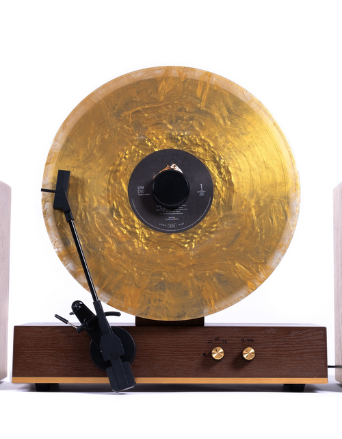 Load image into Gallery viewer, Fuse Audio GLD Vertical Vinyl Record Player
