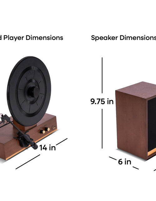 Load image into Gallery viewer, Fuse Audio GLD Vertical Vinyl Record Player
