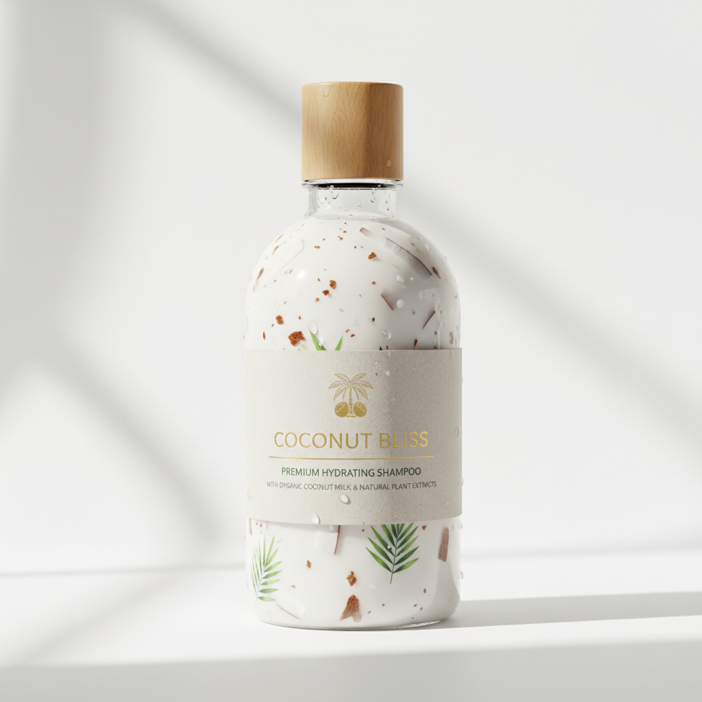 Coconut Nourishing Shampoo - Natural hydrating hair care