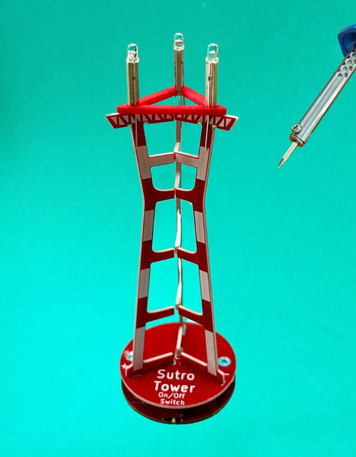 Load image into Gallery viewer, Soldering Kit: Sutro Tower
